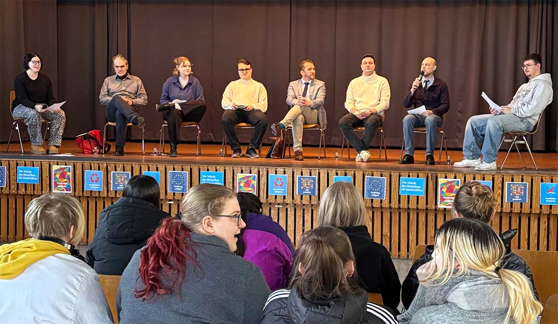 politische podiumsdiskussion blog